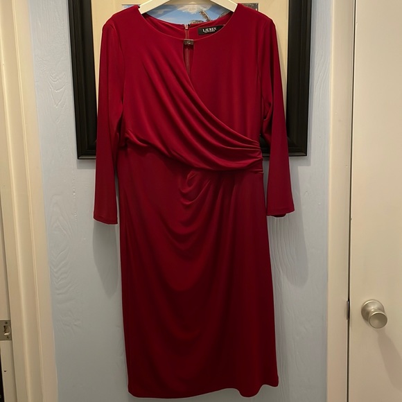 Lauren Ralph Lauren Dresses & Skirts - Lauren Ralph Lauren dress - size 16 - wine colored